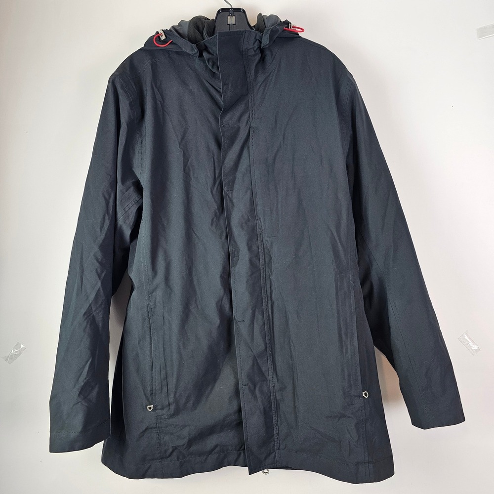 The North Face Mens Gore-Tex PrimaLoft Insulated Jacket Black Medium Hooded